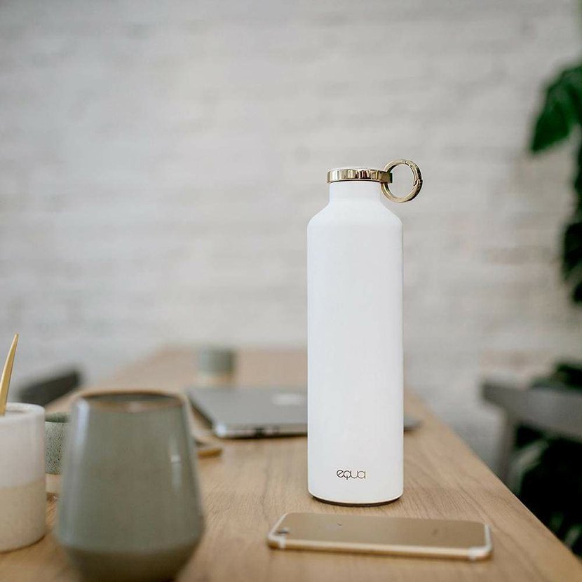 Termo fľaša EQUA Basic Snow White, 680 ml